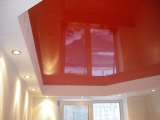 двухцветный многоуровневый потолок